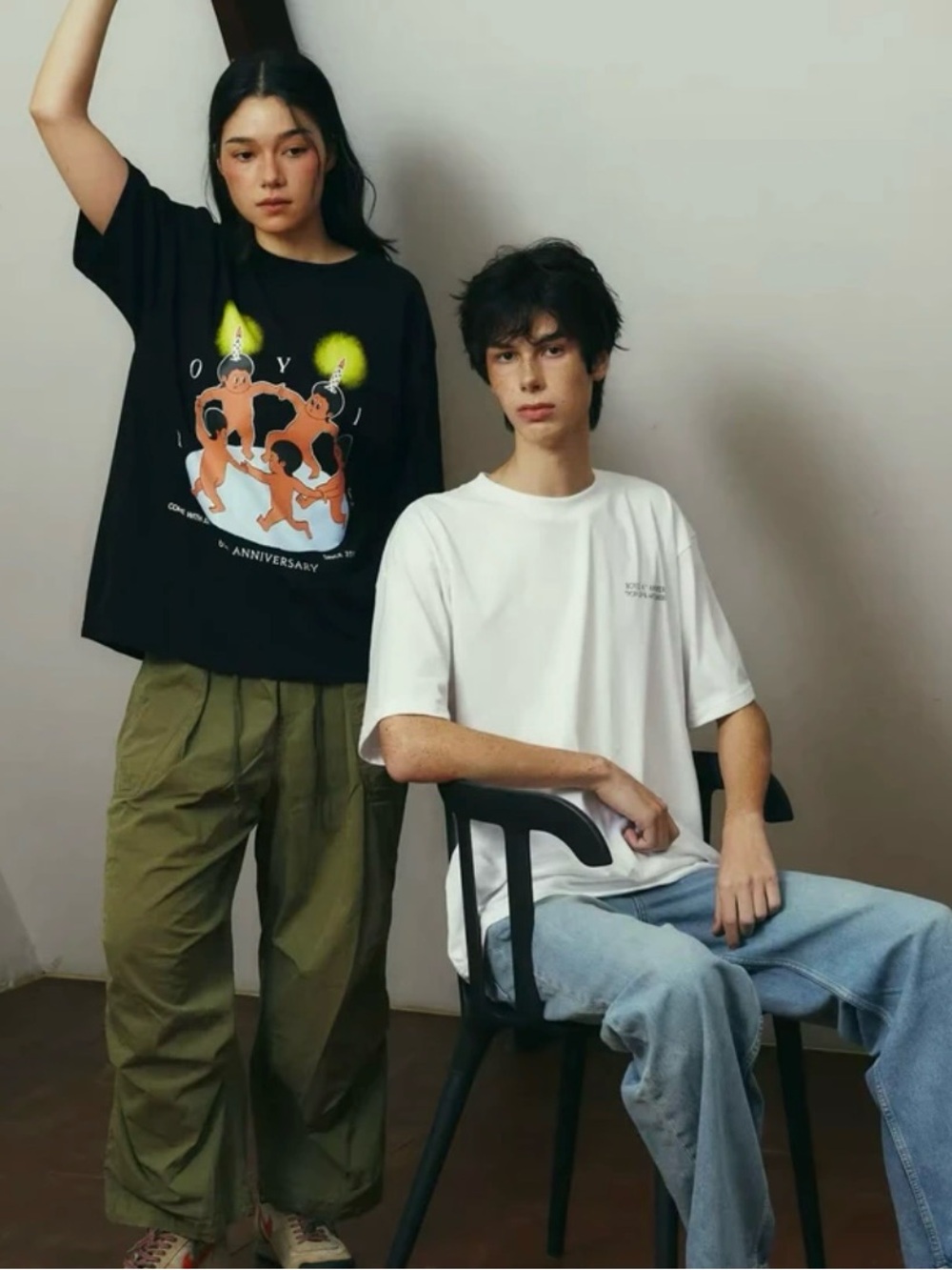 BOYIS 6th Anniversary T Shirt Black Graphic Tee Thai Bangkok Streetwear Rare